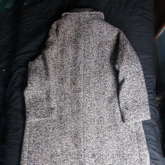 Vintage National Board Wool Overcoat Pea Coat Union ILGWU - Picture 6 of 7